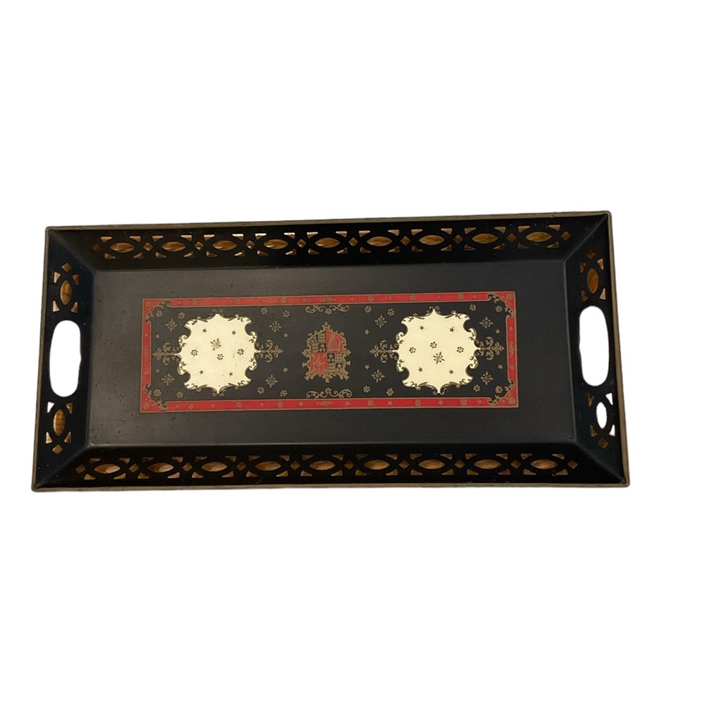 Nashco Products vintage metal tray rare design